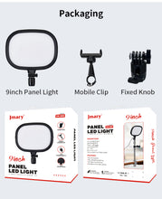 Jmary FM-58R 9inch Panel Led Light Photography Video Lamp